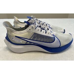 Nike Zoom Men’s Size 11.5 Blue White Gravity Racer Running Shoes BQ3202-100
